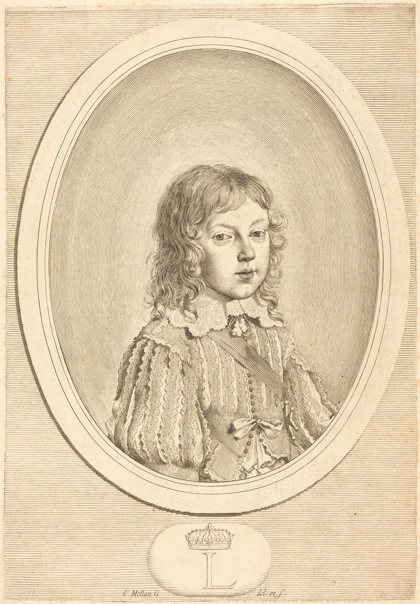 Louis XIV as a Boy, detail