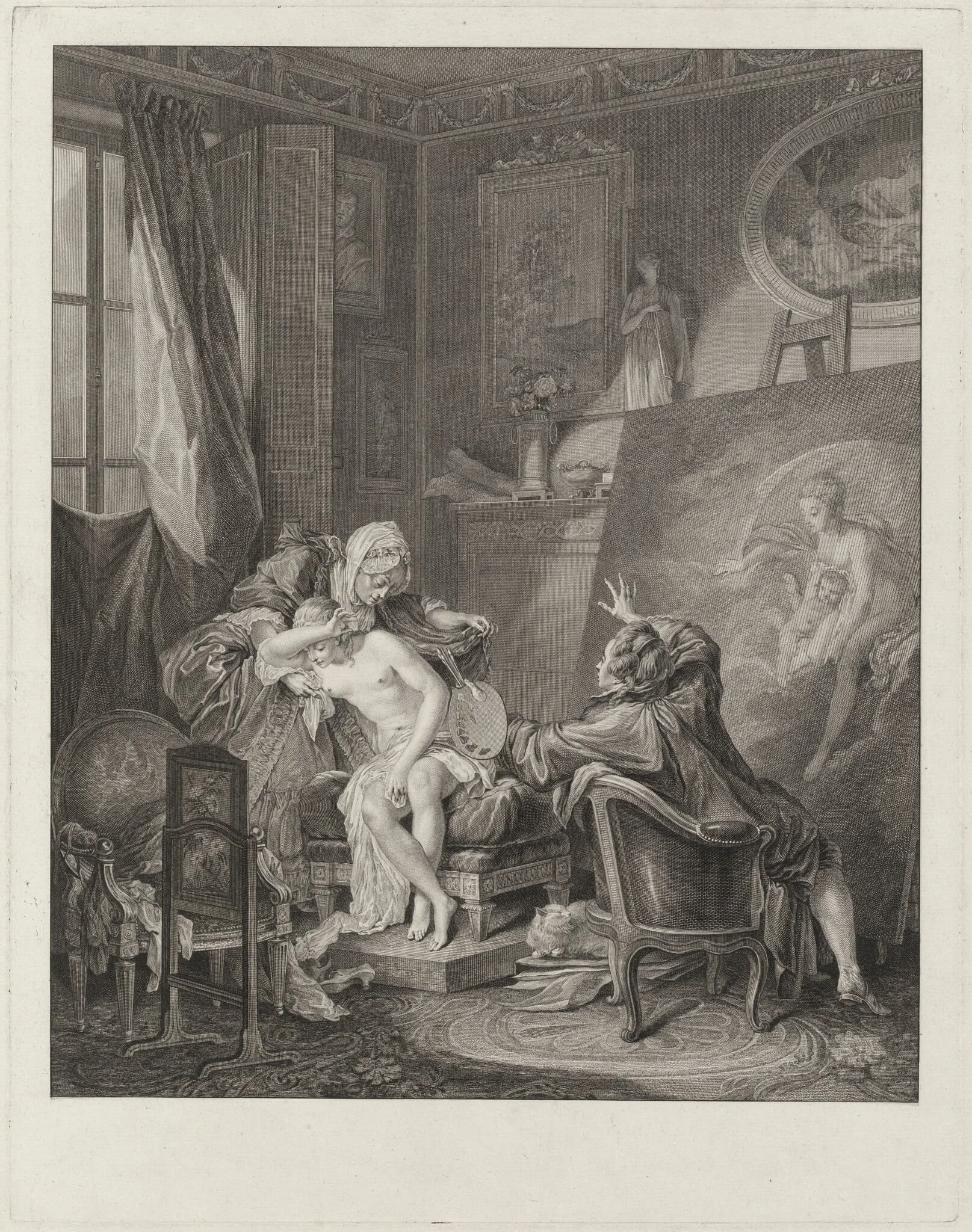 Le modèle honnête, detail