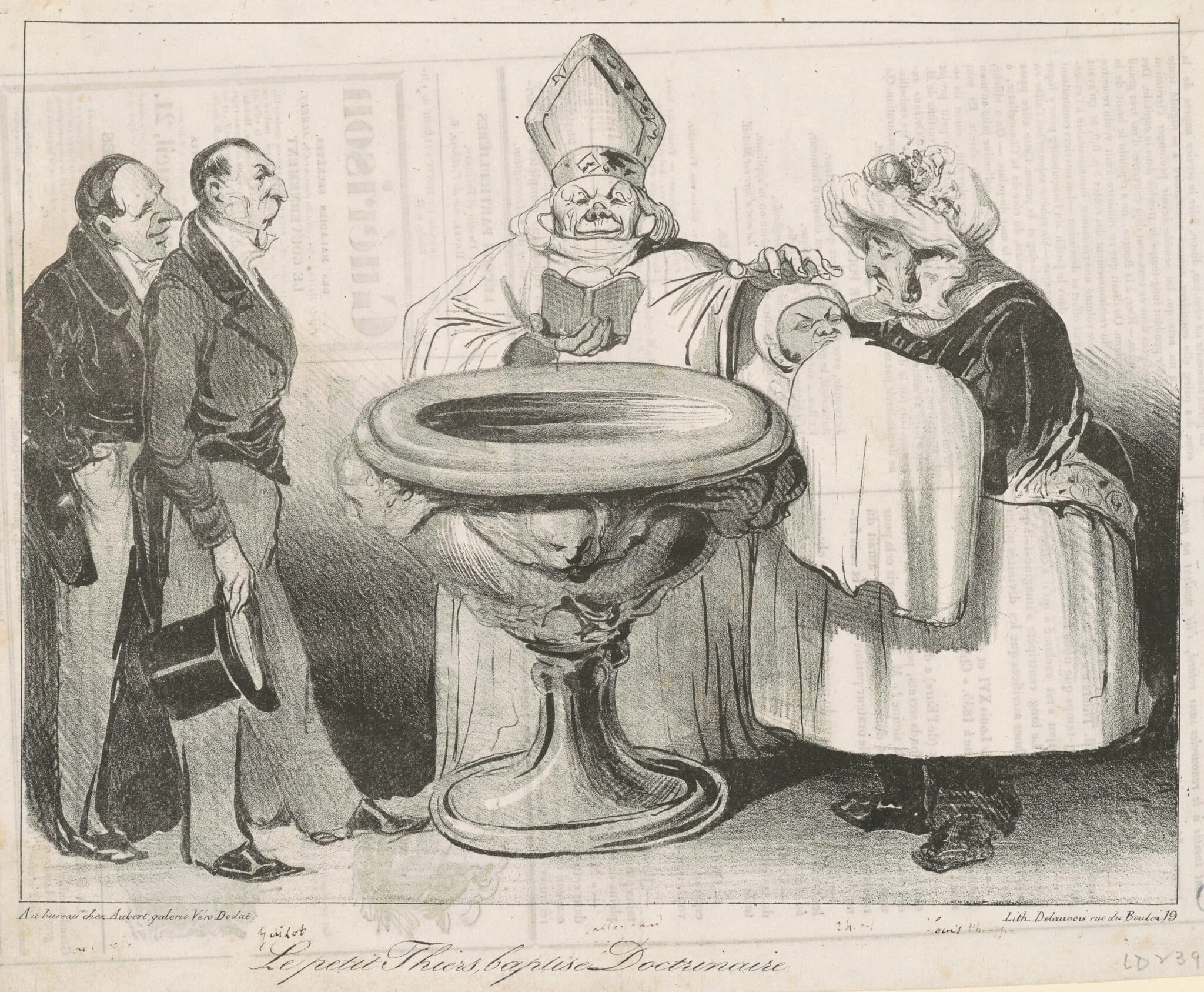 Le Petit Thiers, Baptisé Doctrinaire, detail