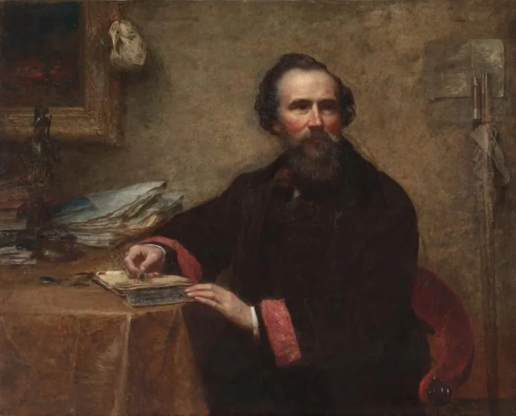 Portrait of Genio C. Scott, detail