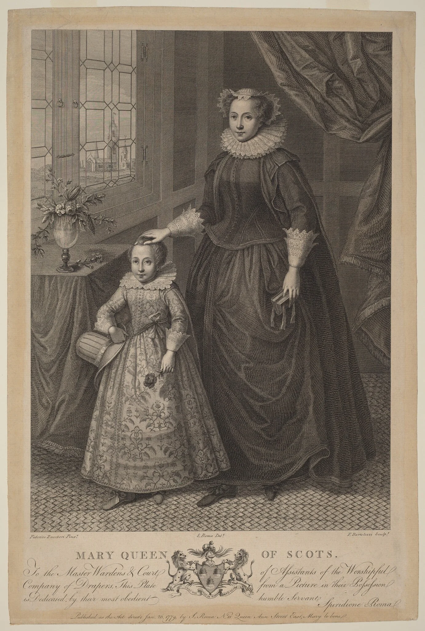 Mary, Queen of Scots, detail