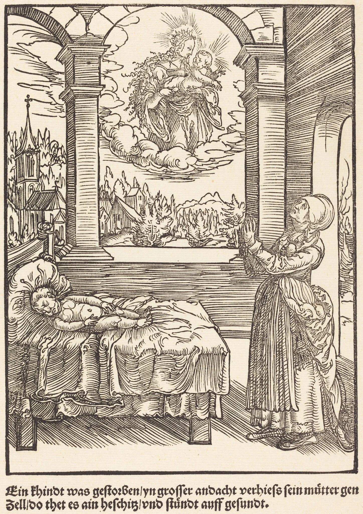 Ein Khindt was gestorben ..., detail