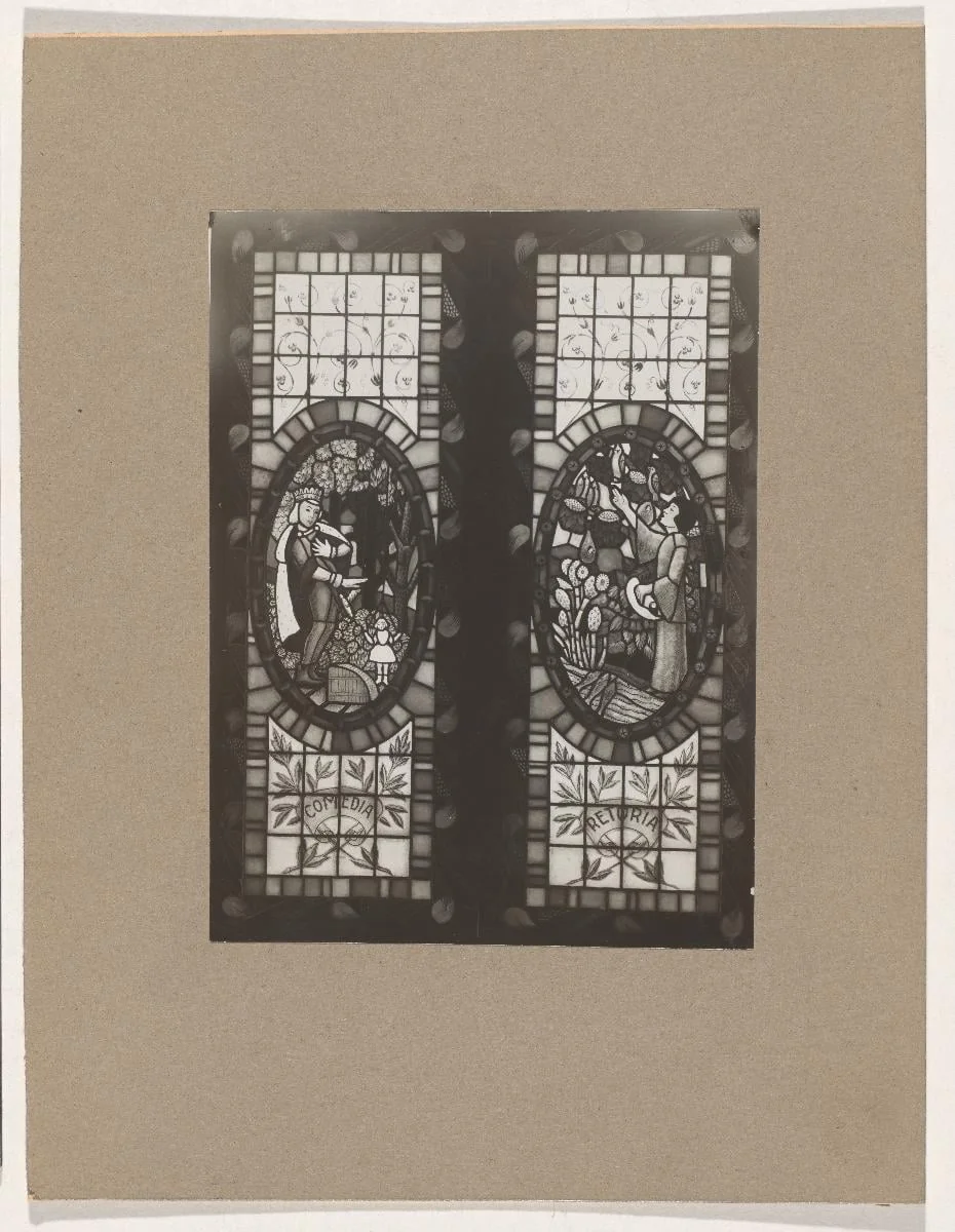 lasimaalaus, Kymintehdas, comedia retoria, detail