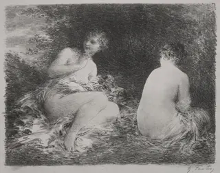 Bathers, by Henri Fantin-Latour, 1899