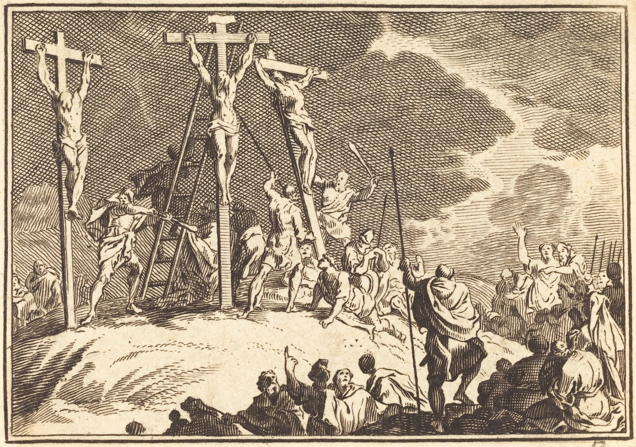Piercing of Christ's Side, detail
