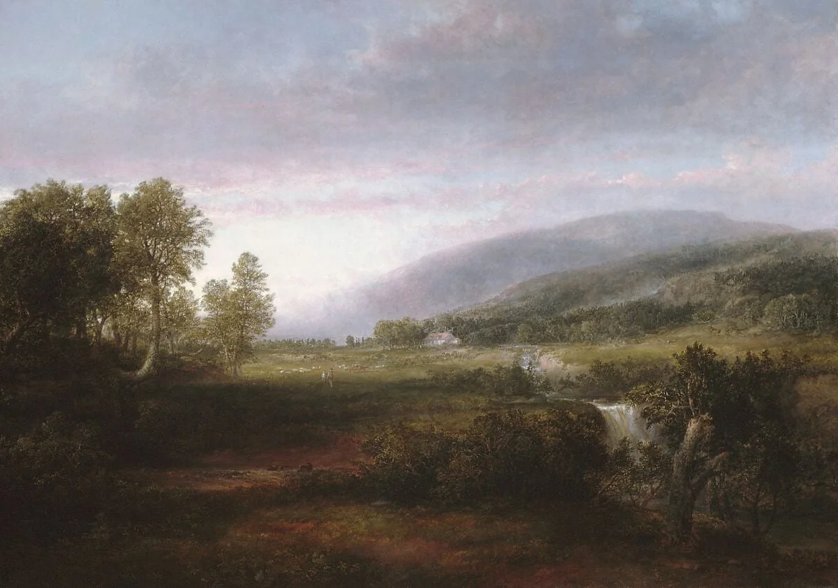 Spring Landscape, detail