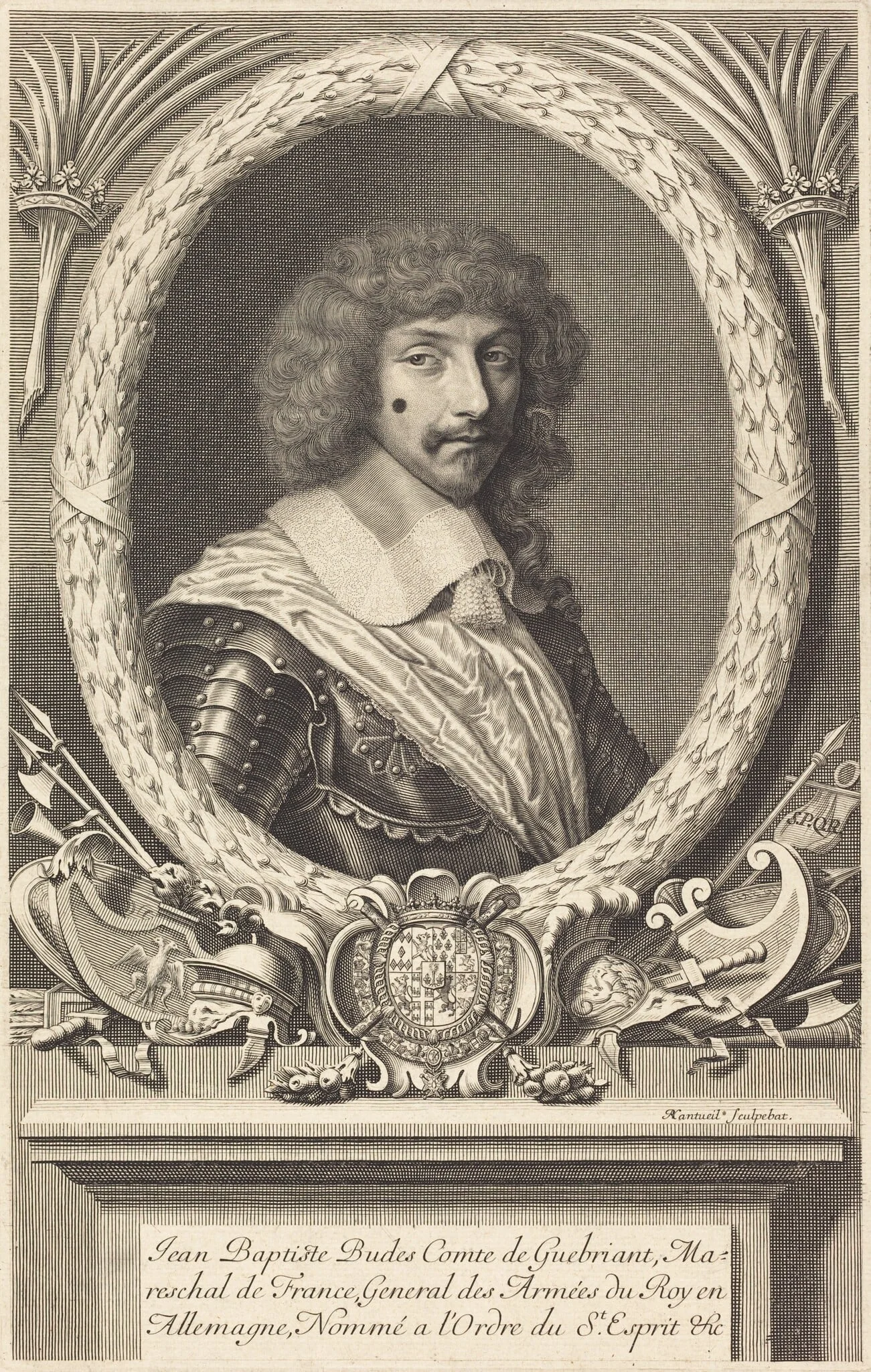 Marechal de Guebriant, detail