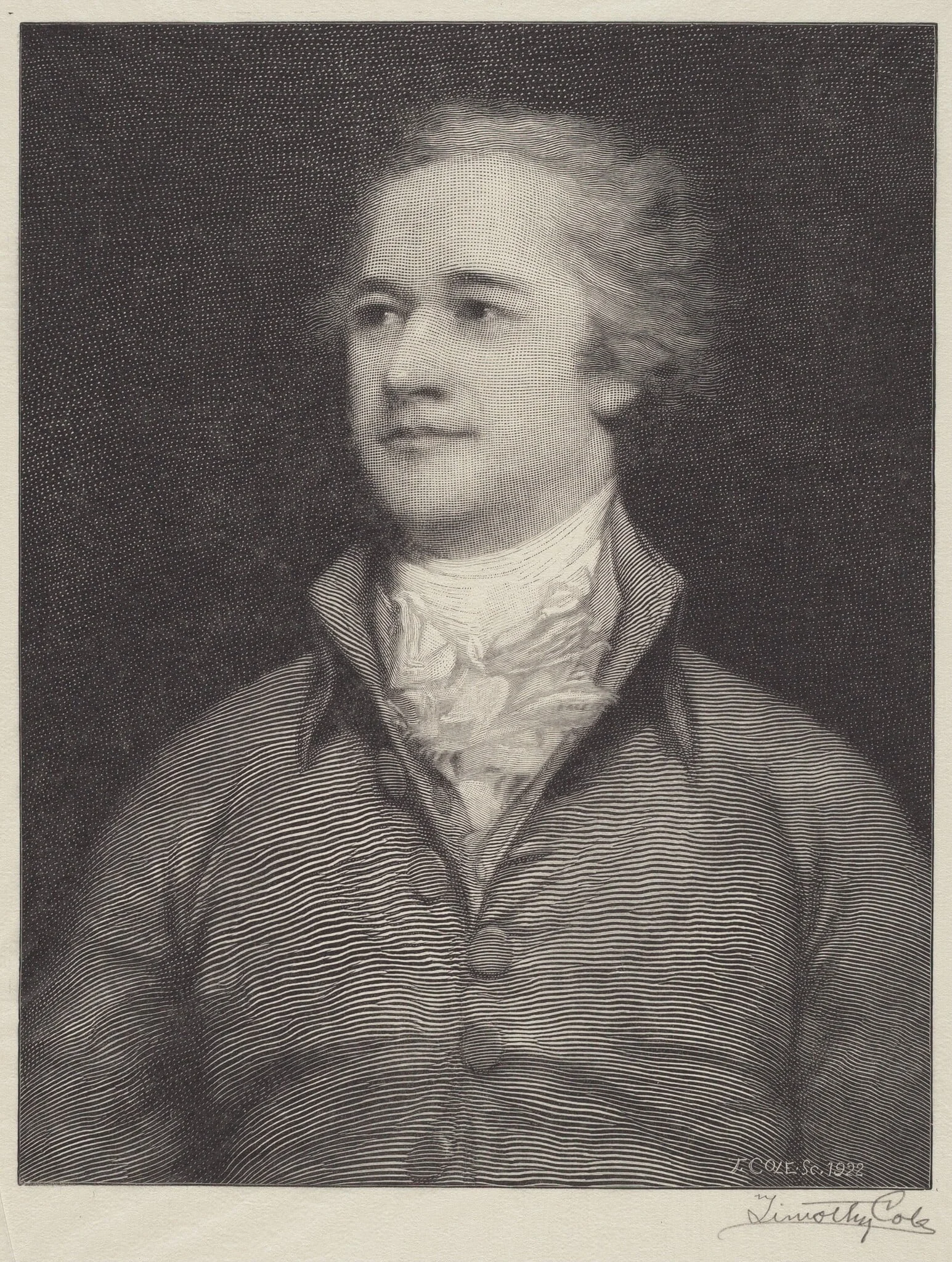 Alexander Hamilton, detail
