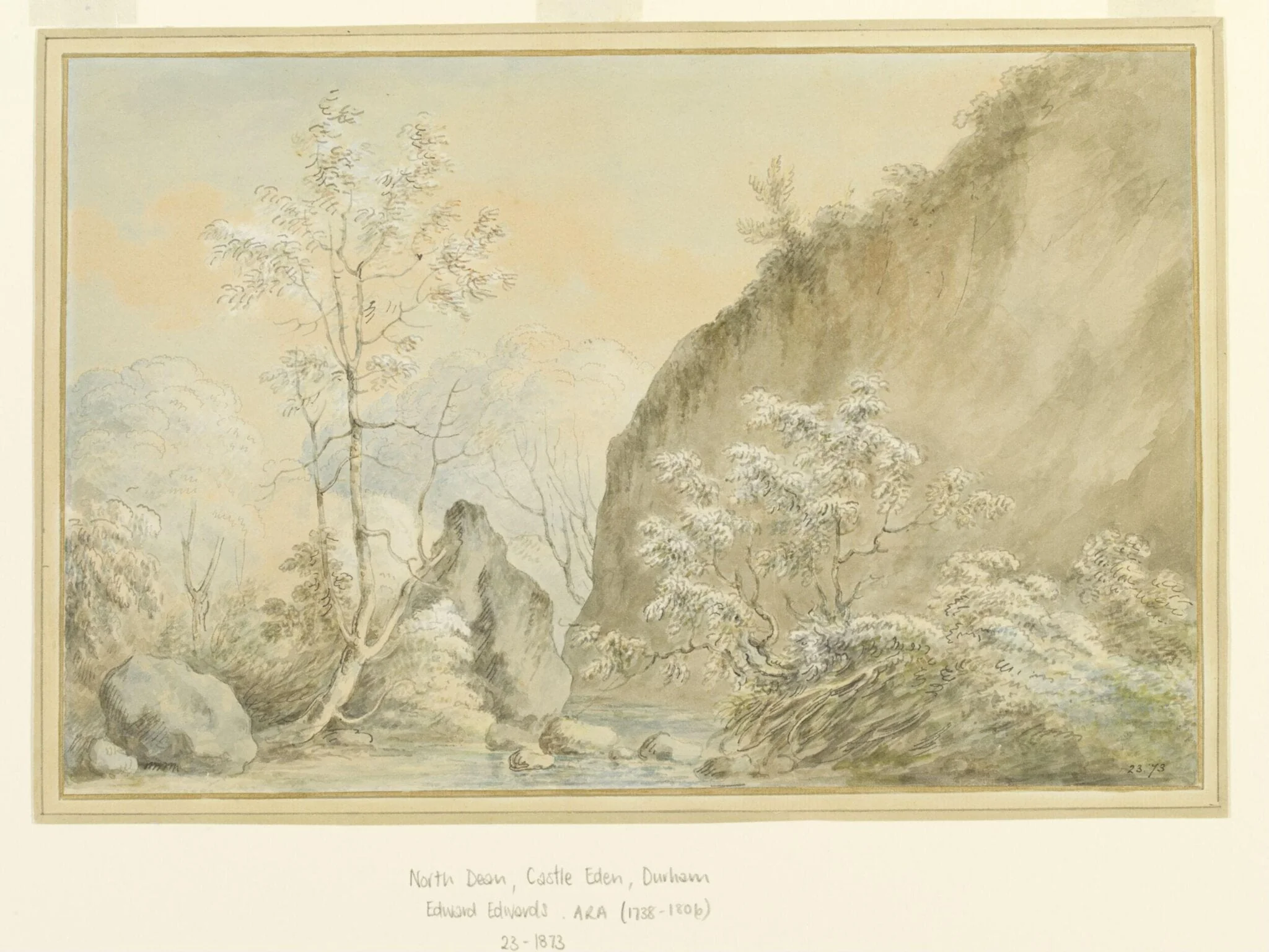 North Dean, Castle Eden, Durham, detail
