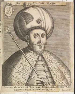 Turkish sultans, sultanas and other historical figures, by Dominicus Custos, 1580