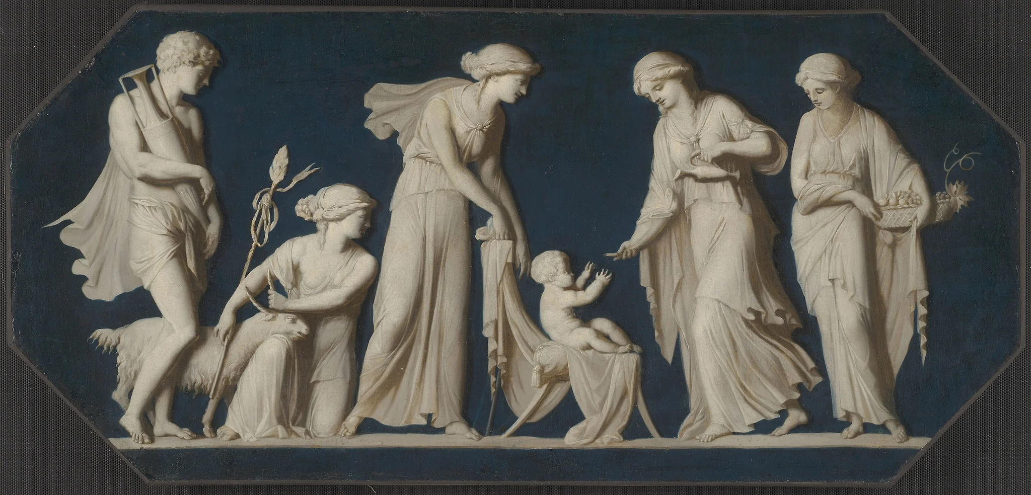 The Birth of Bacchus, detail