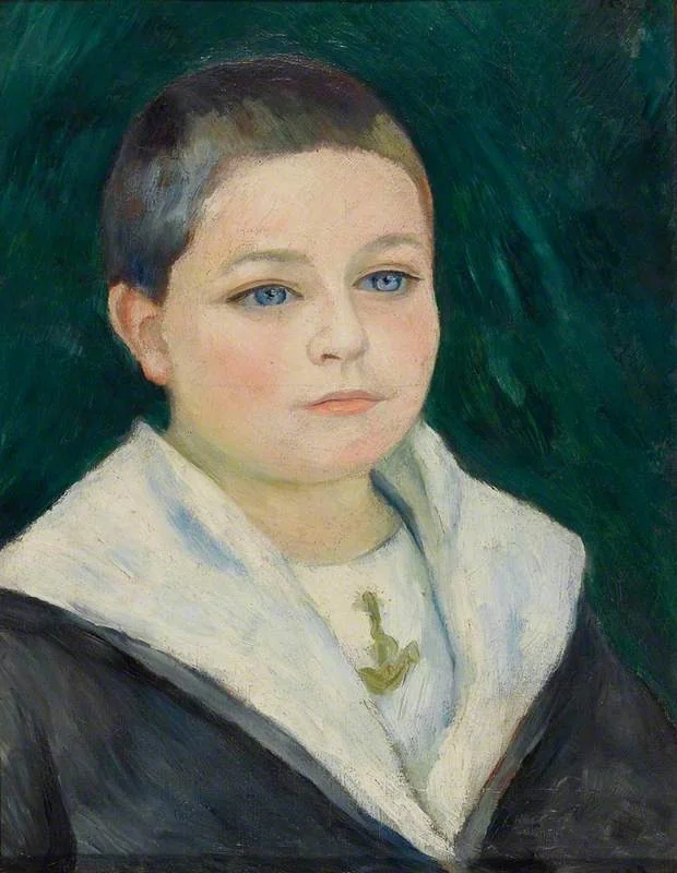 Léon Goujon in Sailor-Suit, detail