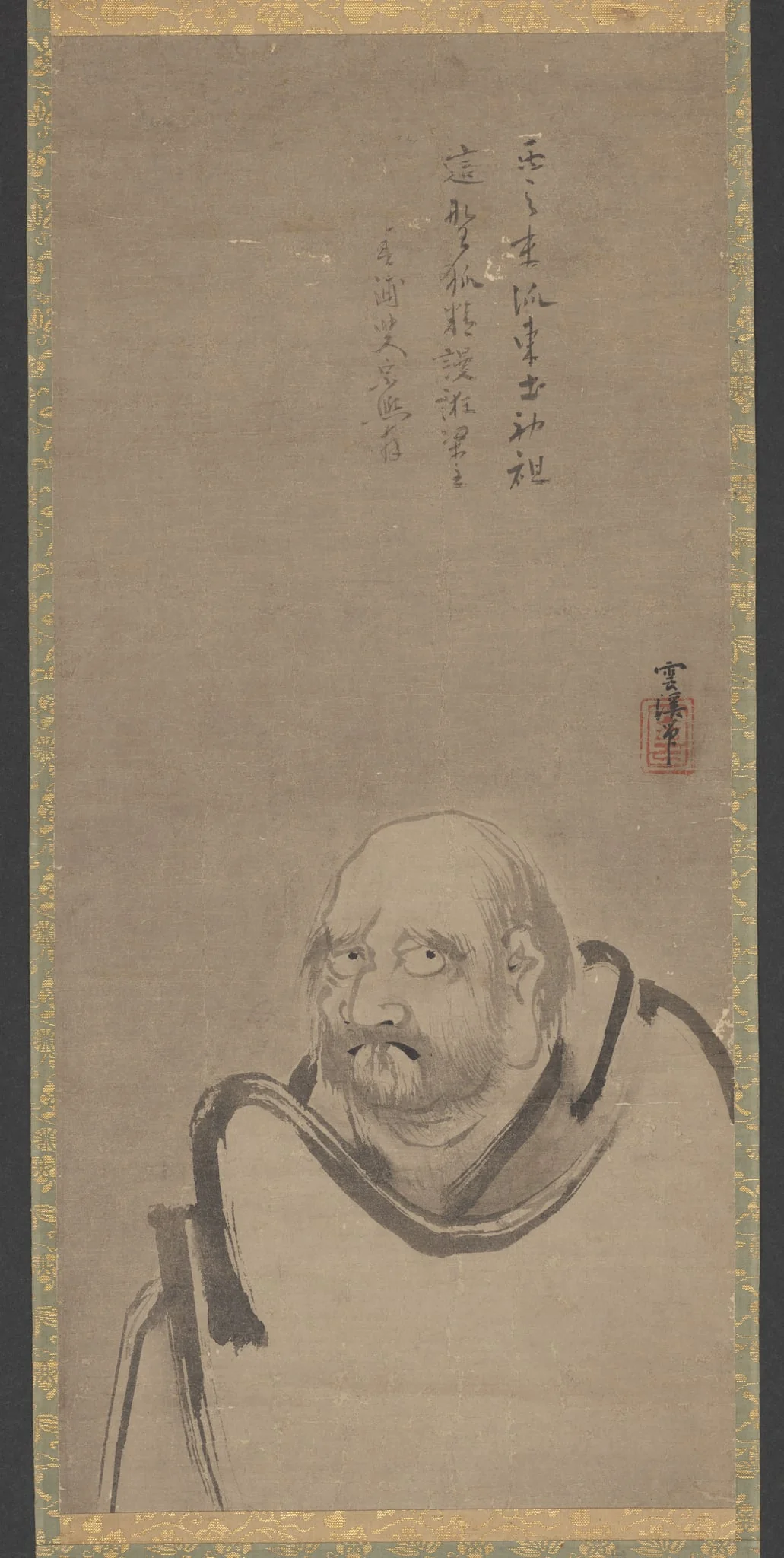 Bodhidharma, detail