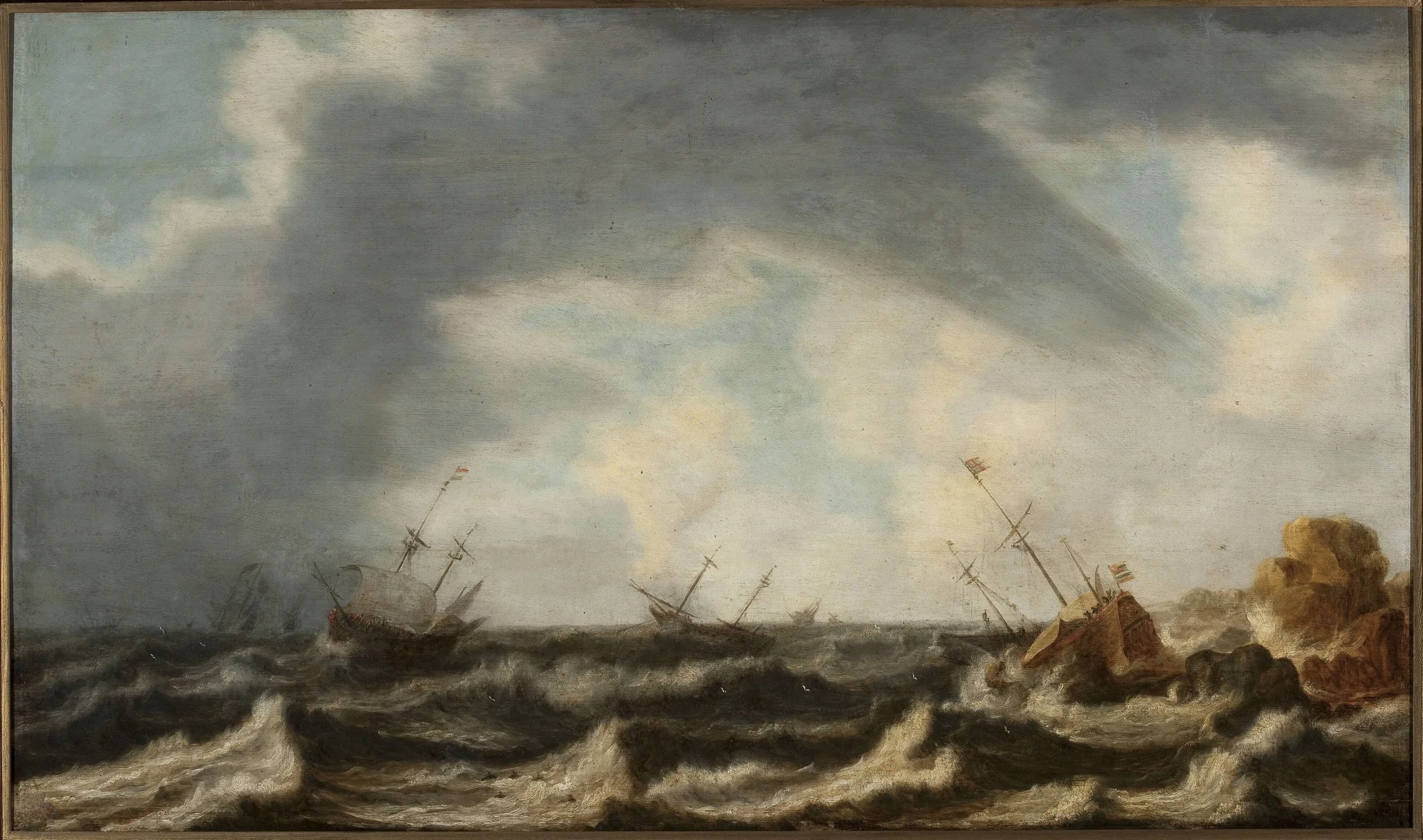 Marine landscape, detail