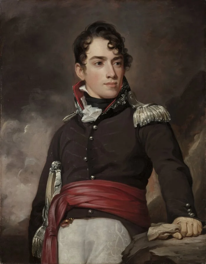 Portrait of Jean Terford David, detail