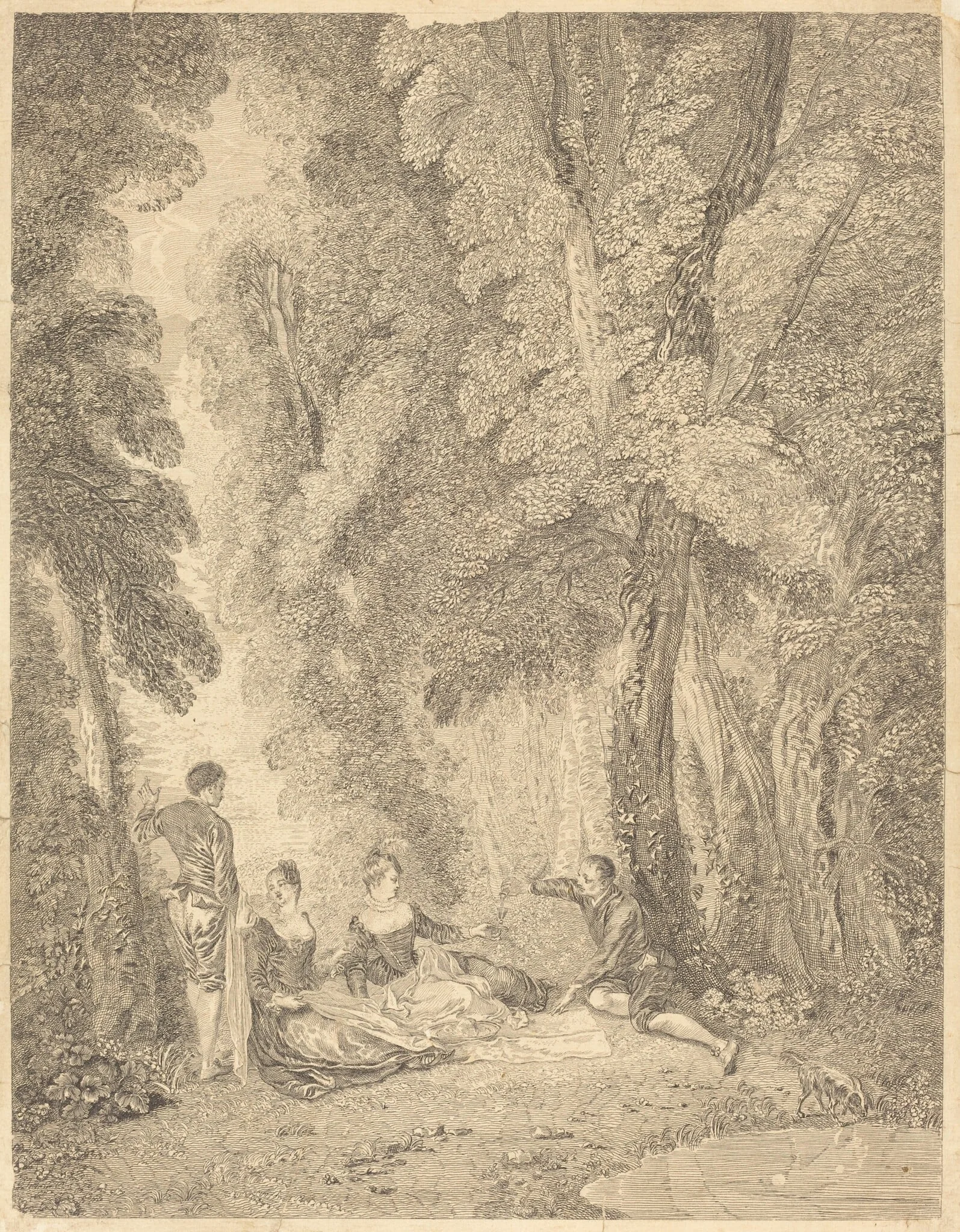 La colation, detail
