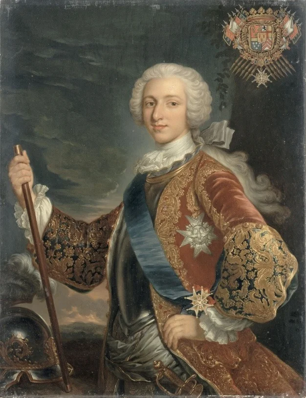 Anne-Louis de Thiard, marquis de Bissy (1715-1748), maître de camp général de la cavalerie en 1748, detail