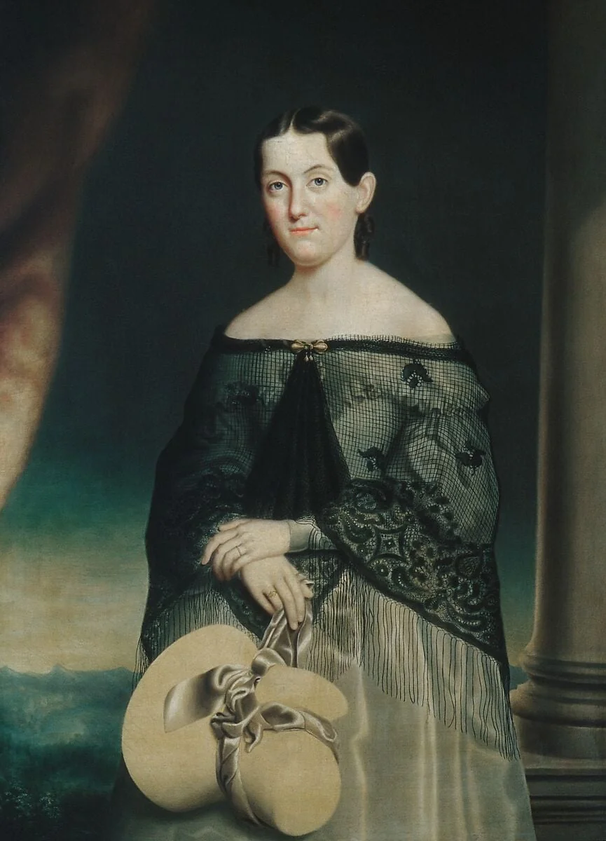 Mrs. James Merrill Cook, detail