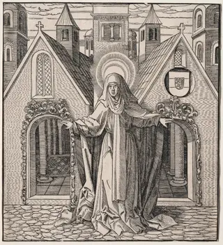 Sancta Rega, by Leonhard Beck, 1514
