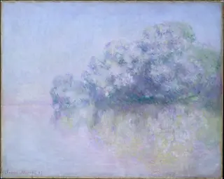 Île aux Orties near Vernon, by Claude Monet, oil, 1899