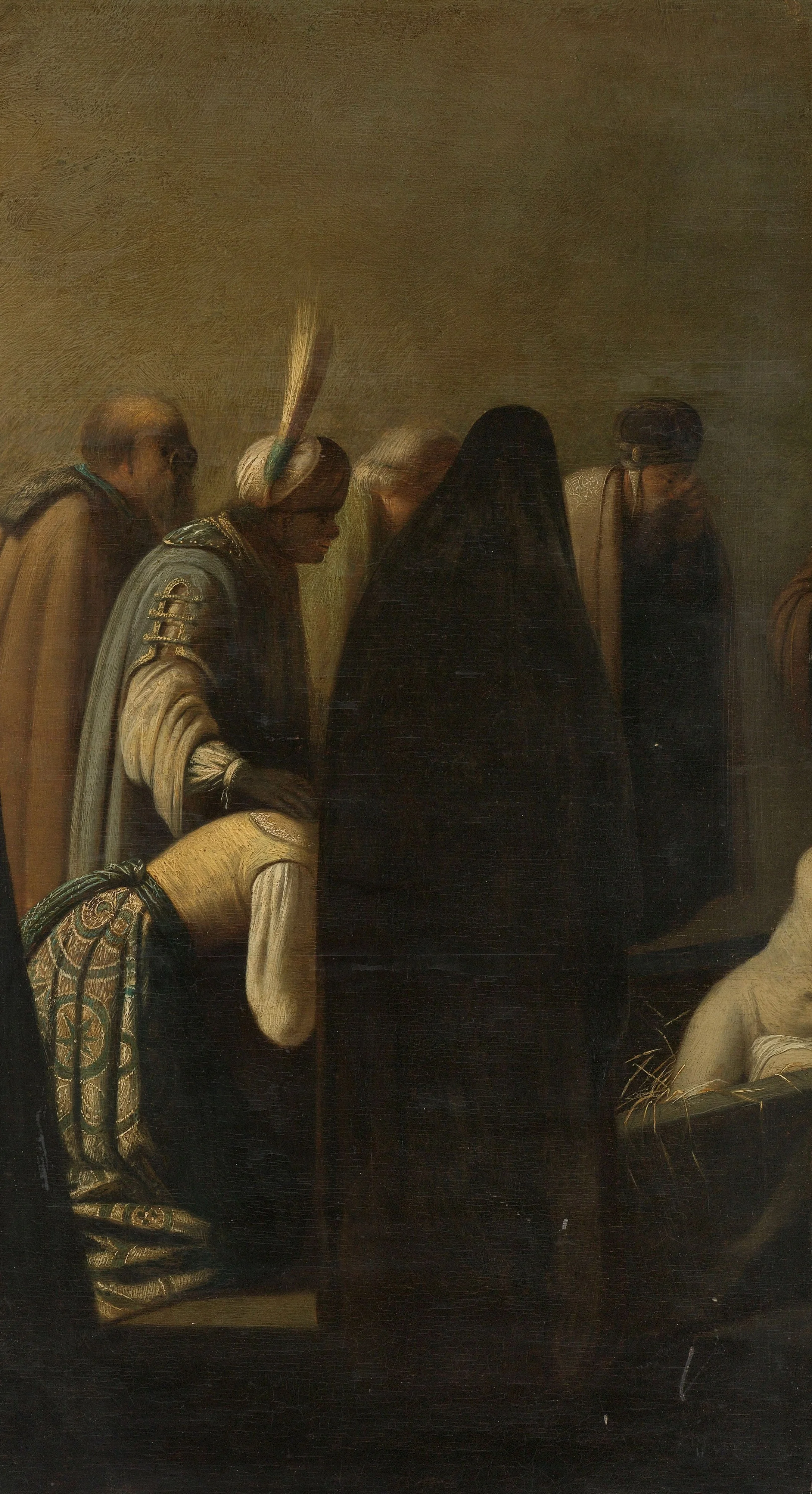 The Raising of Lazarus, detail