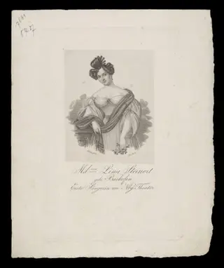 H Beard Print Collection, by Hahn, 1850