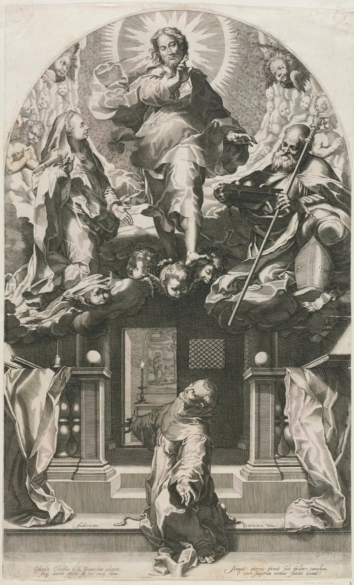 The Ecstasy of St. Francis, detail