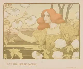 Snowballs, by Paul Berthon, 1900