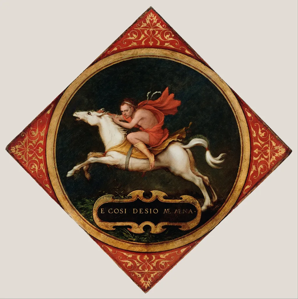 An Allegory of Passion, by Hans Holbein the Younger, oil, 1532