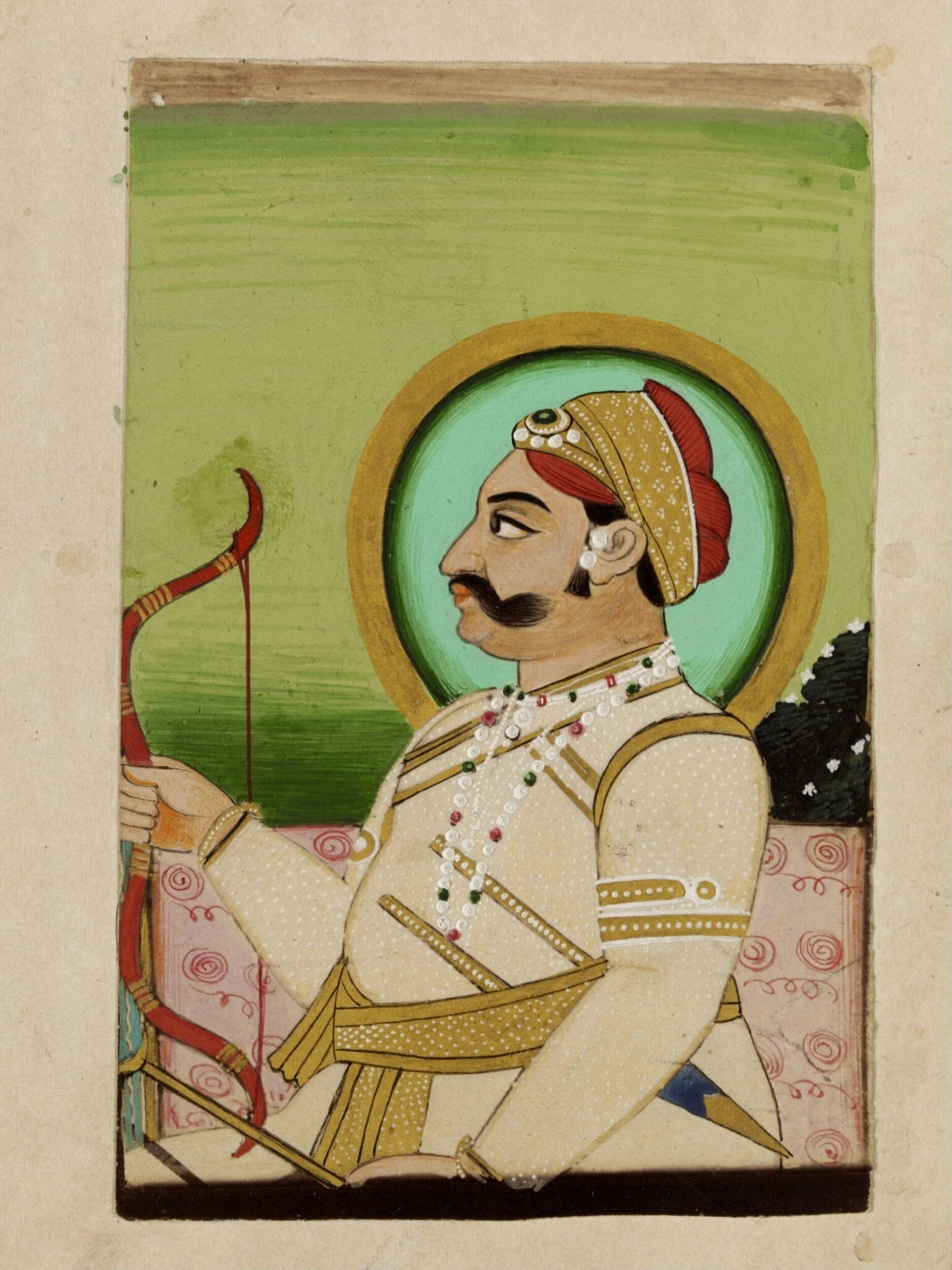 Maharao Akheraj, detail