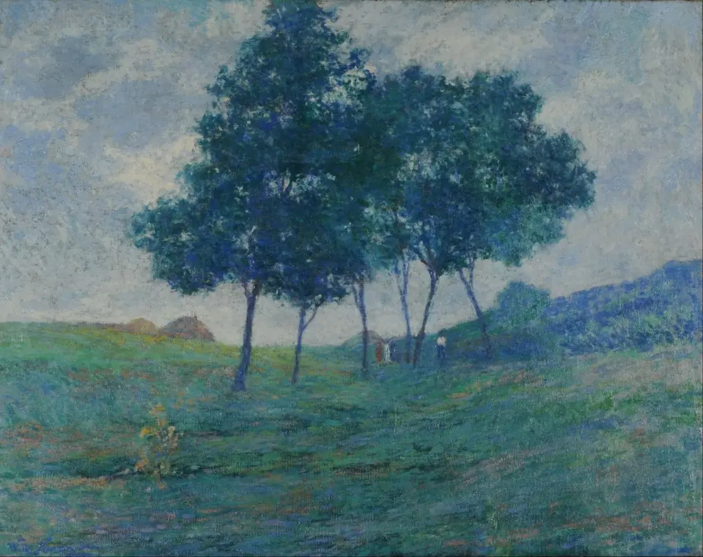 Gray Moment, by Walter de Navazio, oil, 1913