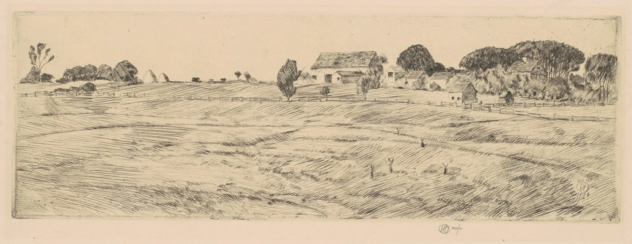 The Jonathan Baker Farm, detail