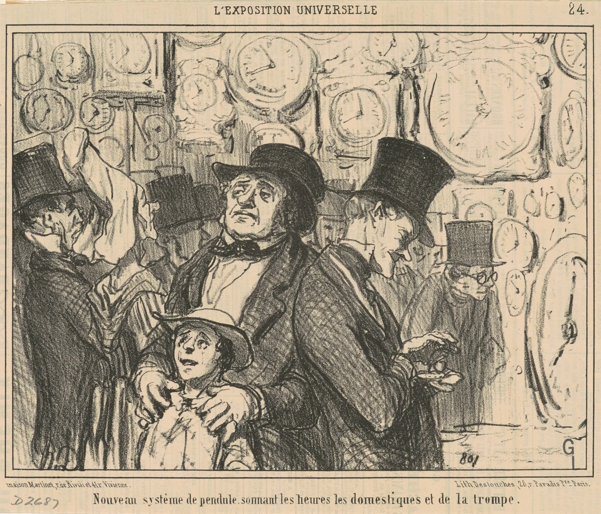 Nouveau système de pendule ..., detail