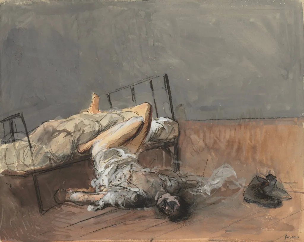 The Suicide, by Jean-Louis Forain, 1892