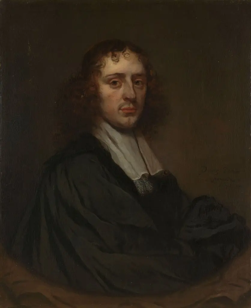 Portrait of a man, by Pieter van Anraedt, oil, 1671