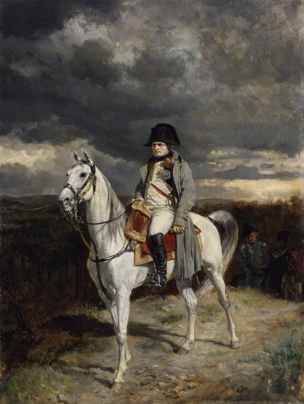 1814, by Jean Louis Ernest Meissonier, oil, 1862