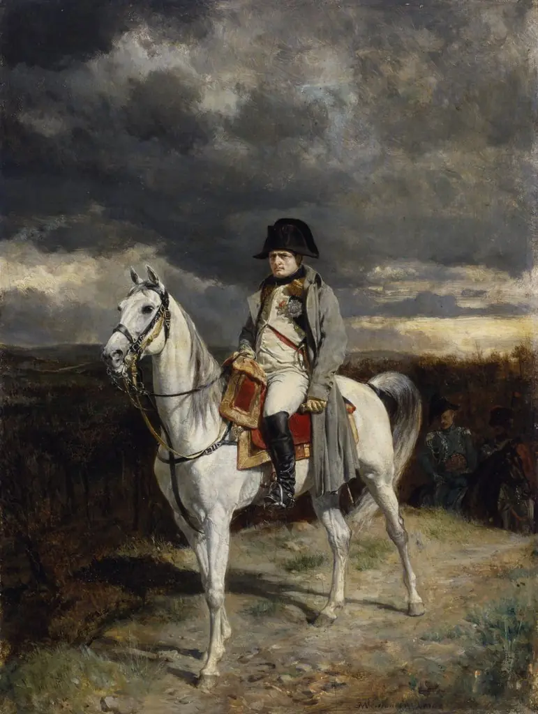 1814, by Jean Louis Ernest Meissonier, oil, 1862