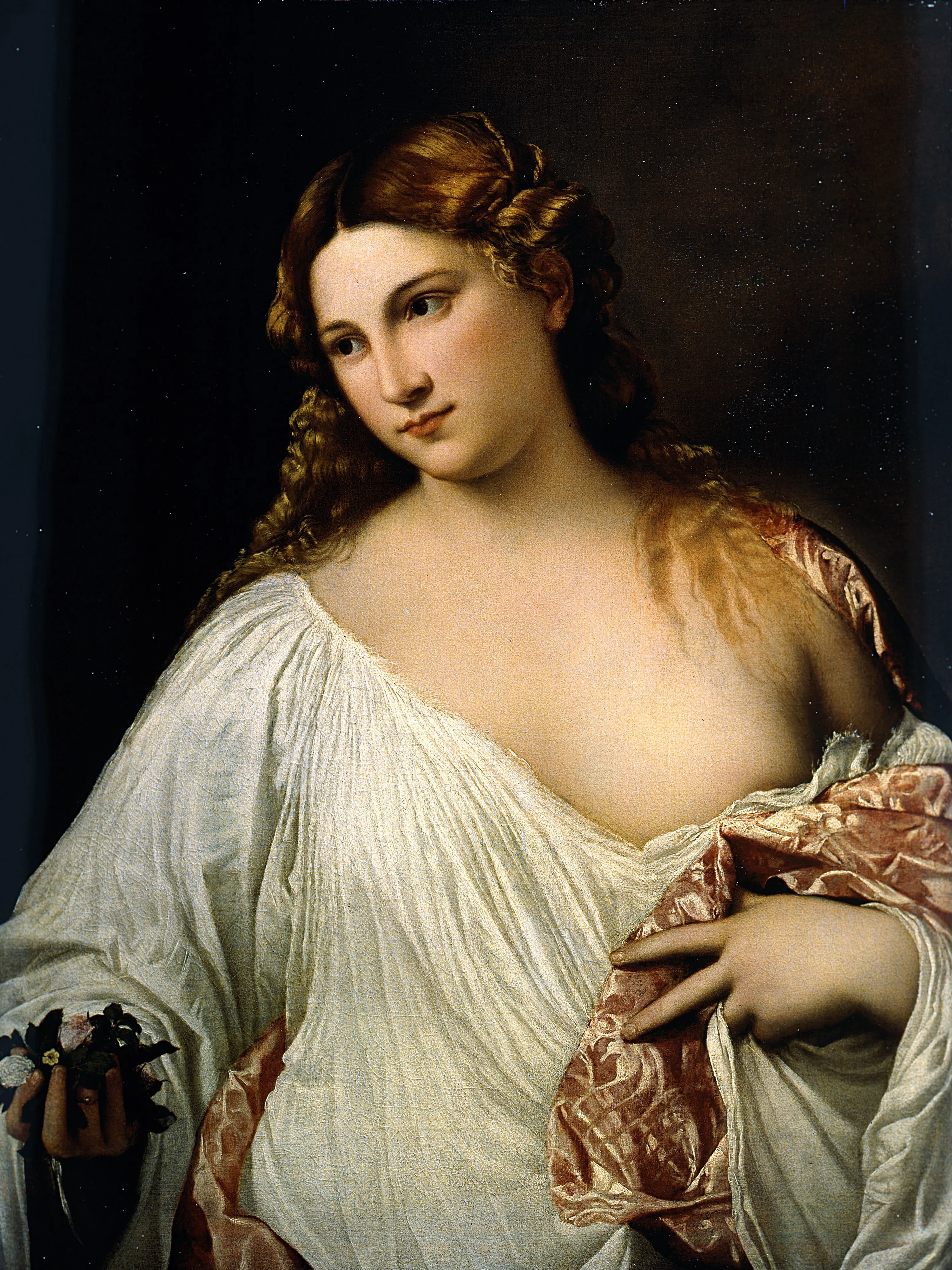 Flora, detail