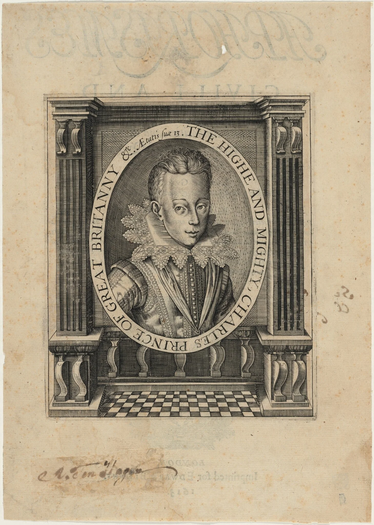 Charles I, at 13 Years of Age, detail