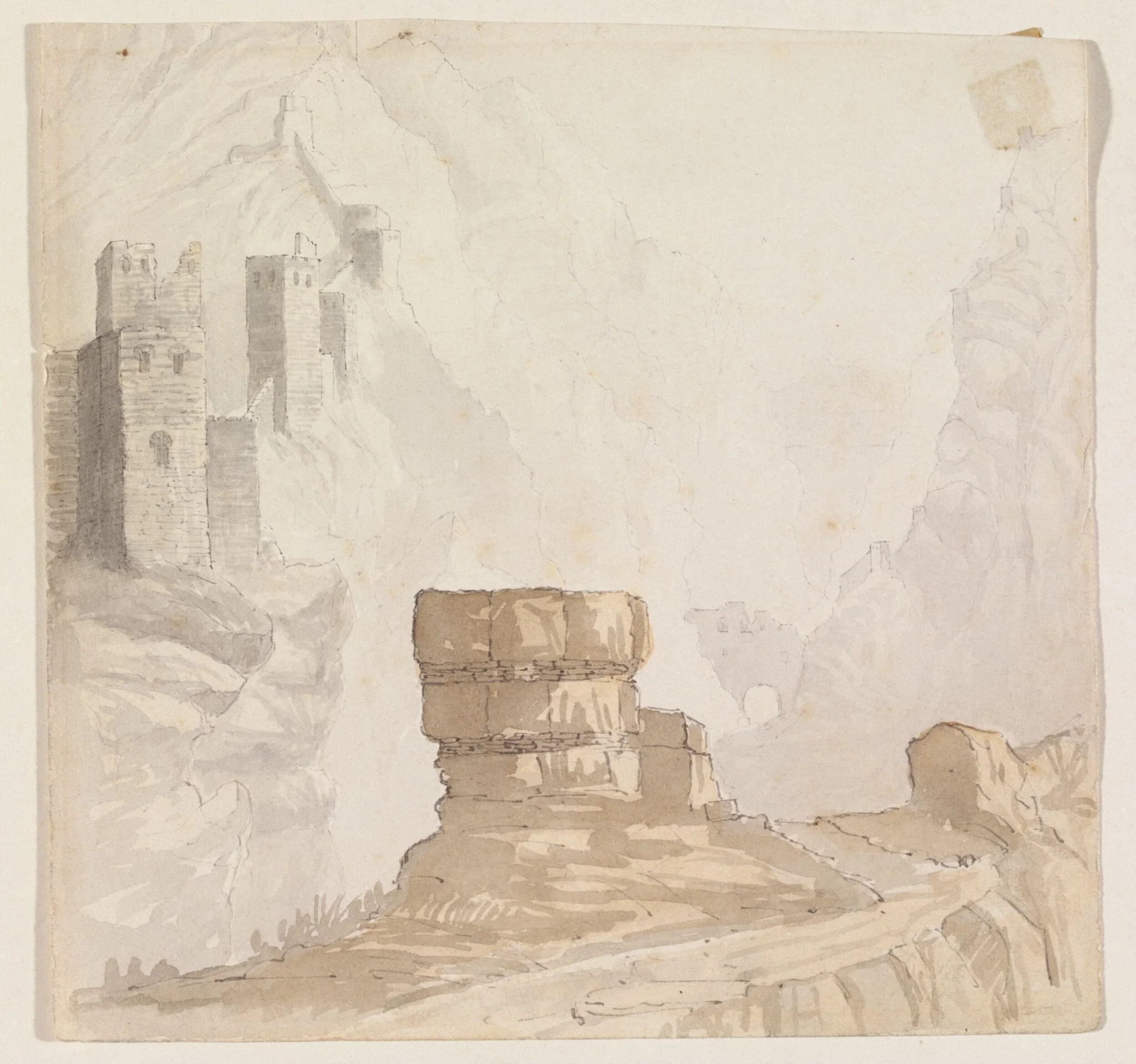 Remains of Roman Walls - Hell Gate - Antioch -, detail