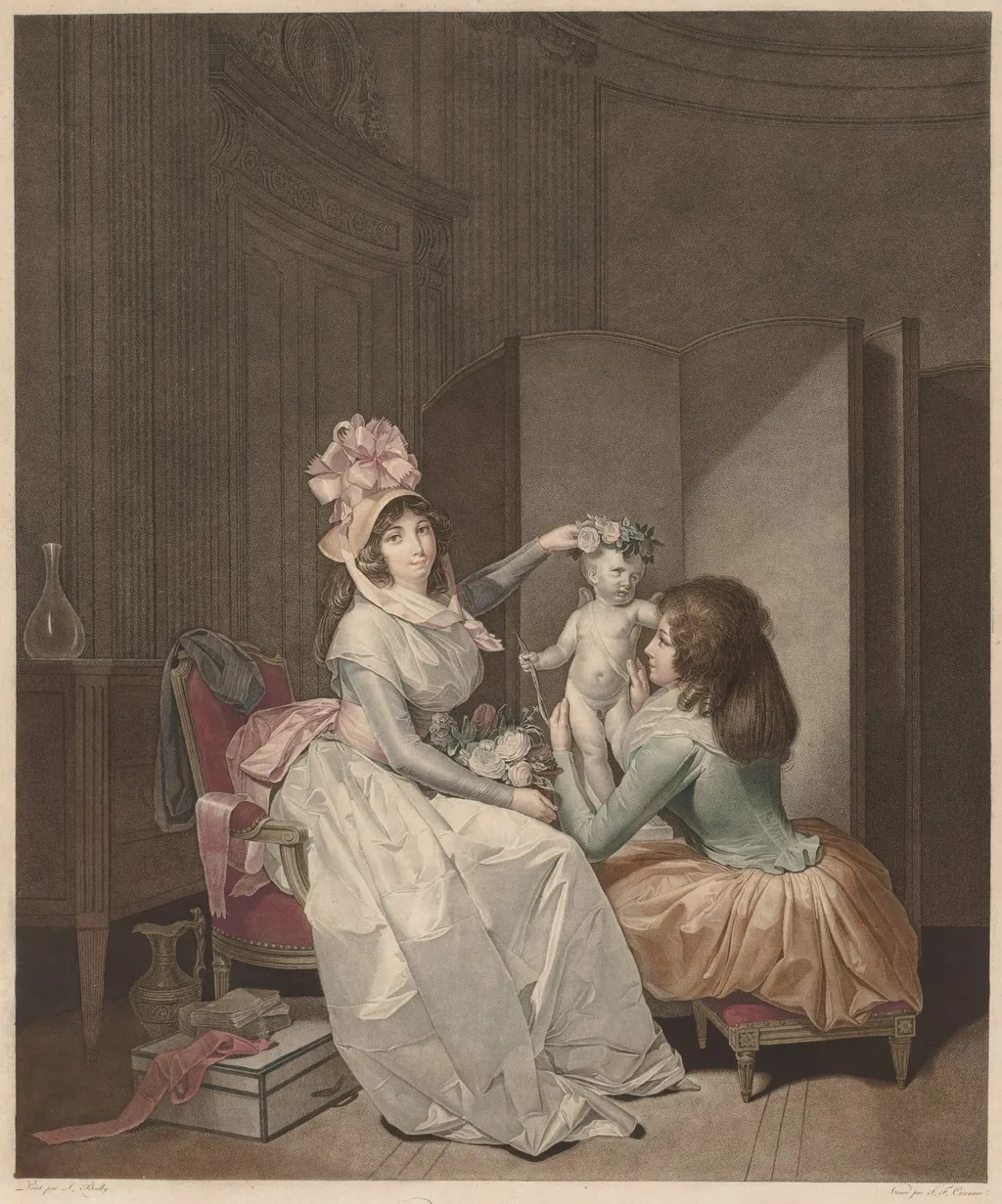 Love Crowned, by Frédéric Cazenave, 1804