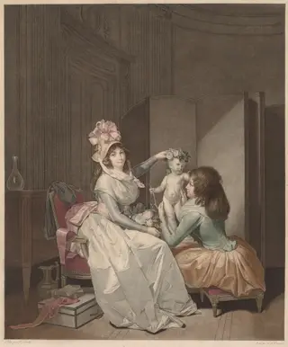 Love Crowned, by Frédéric Cazenave, 1804