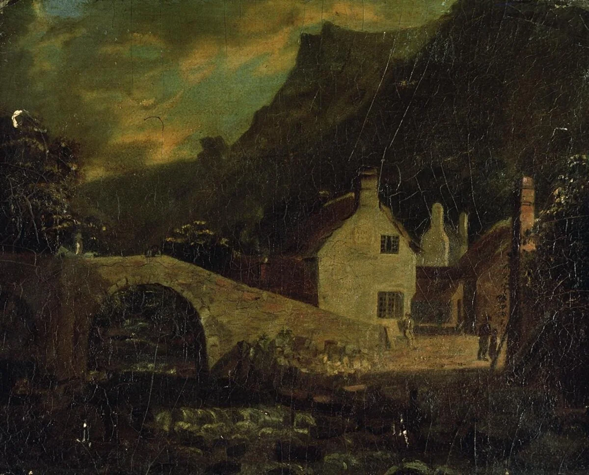 New Inn, Lynmouth, North Devon, detail