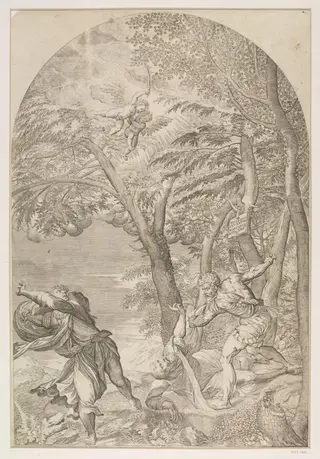 Death of St. Peter the Martyr, by Martino Rota