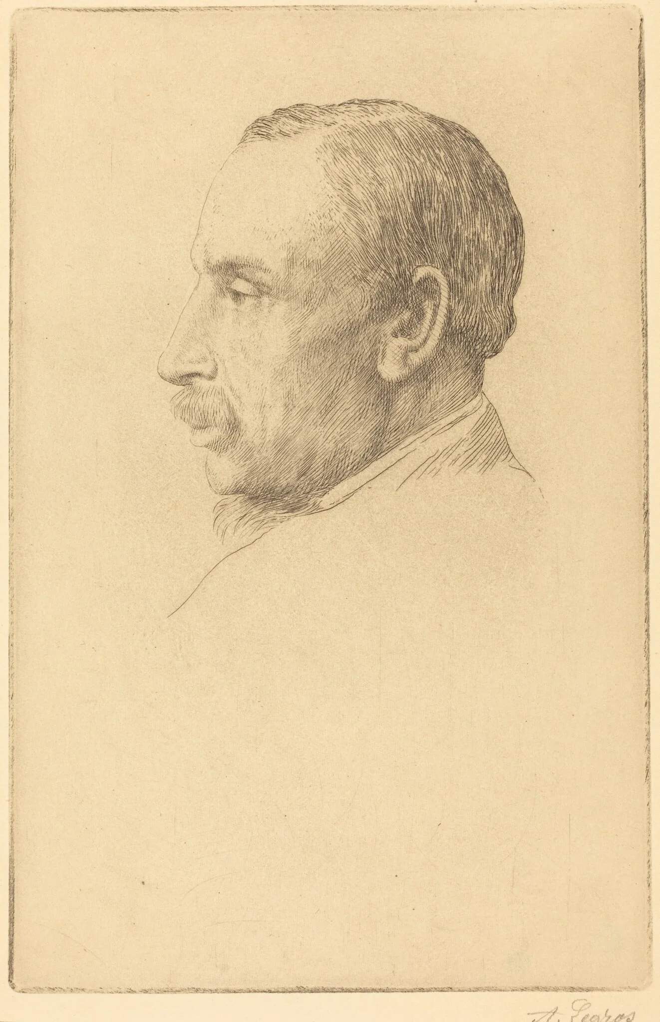 Professor W. Cawthorne Unwin, detail
