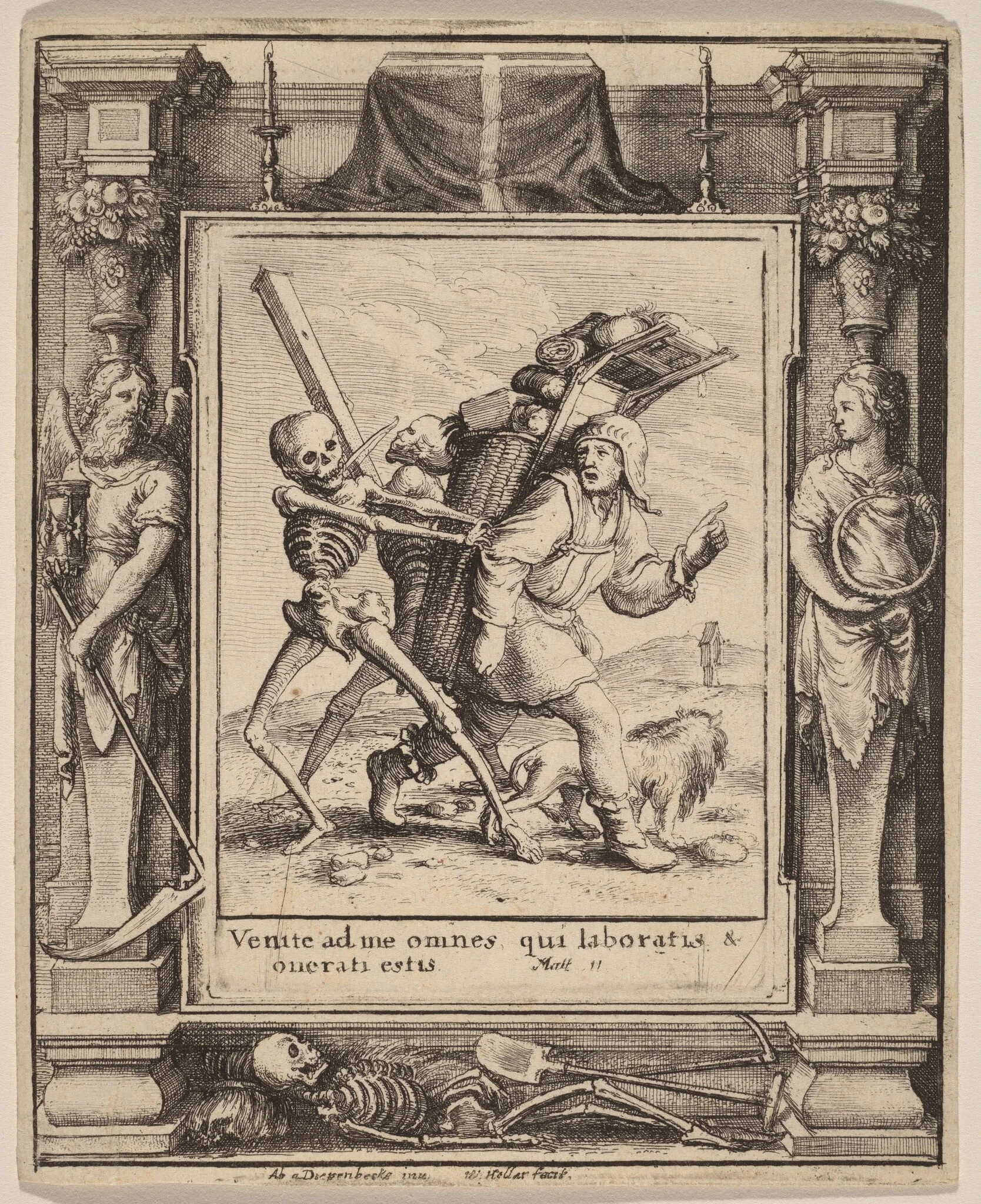 Peddler, detail