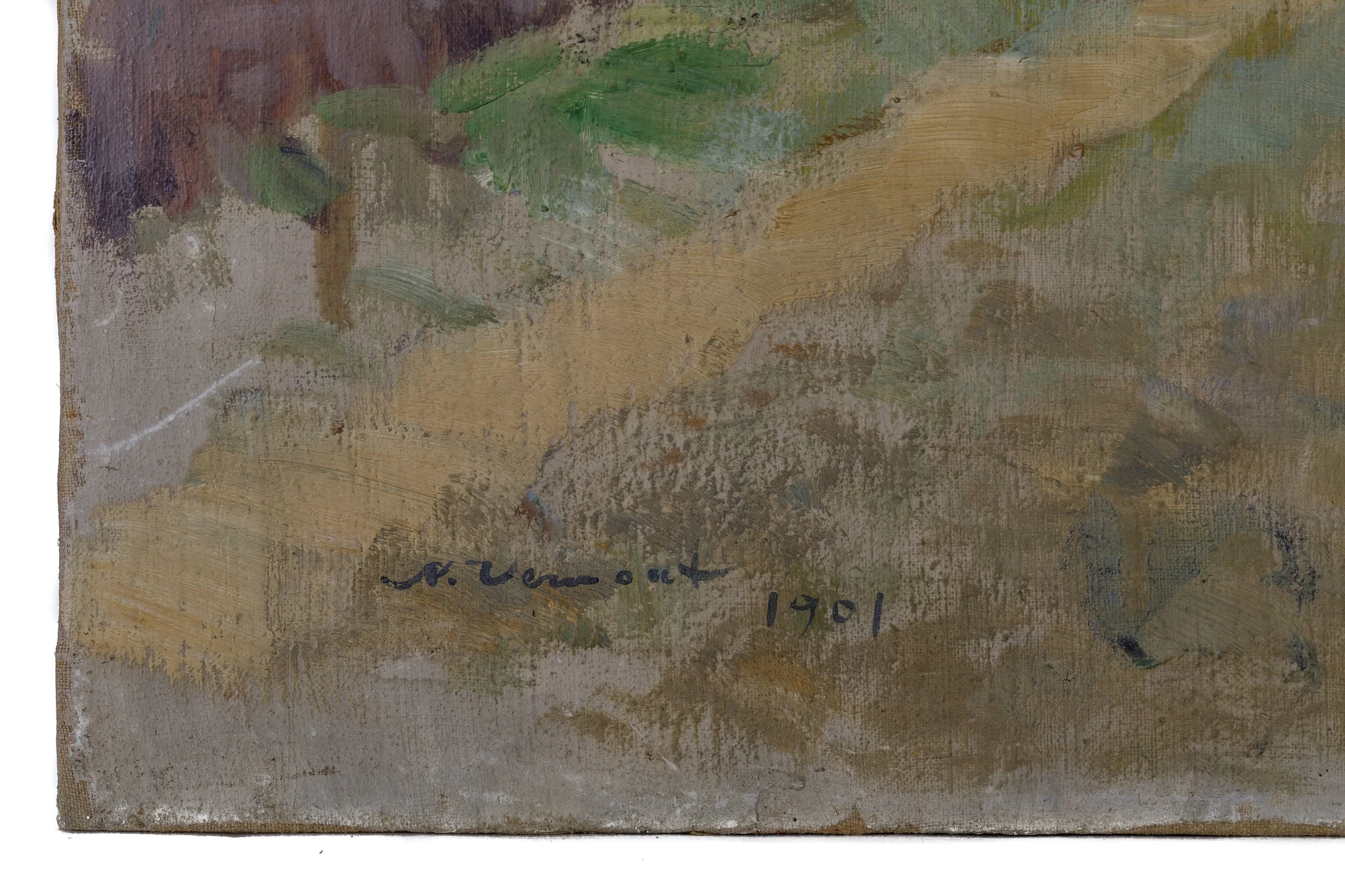 Peisaj, detail