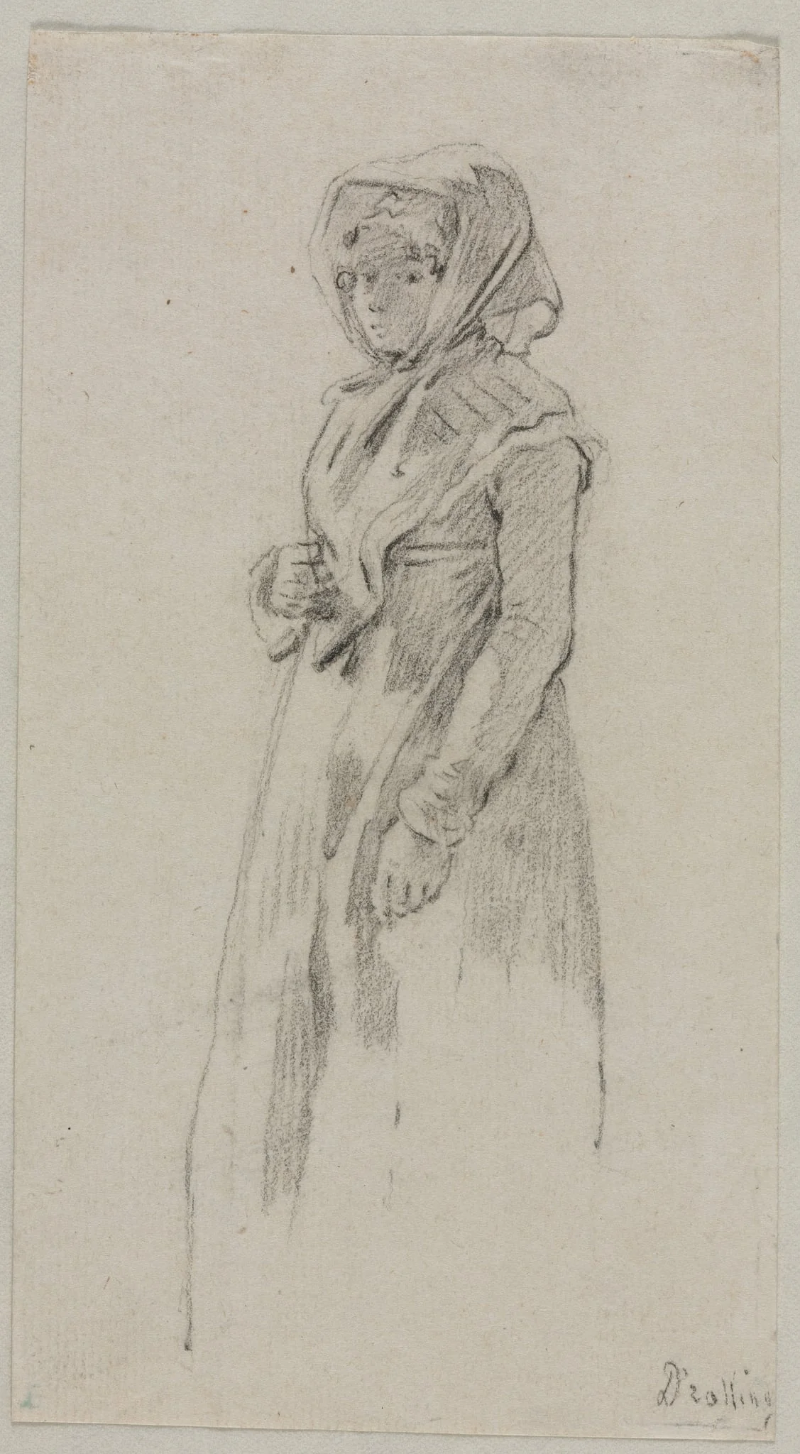 Figure of a Woman, detail