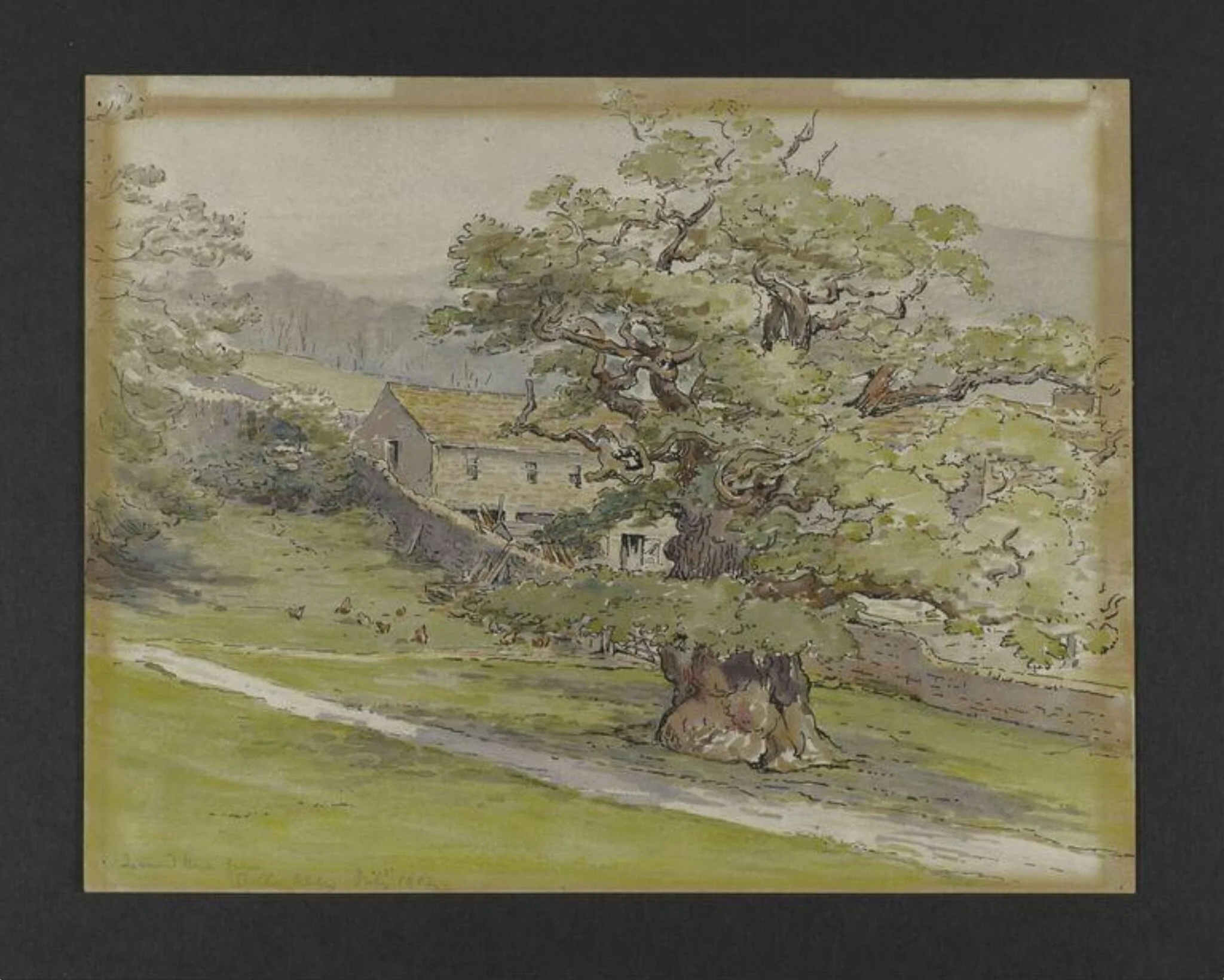 Laund House Farm. Bolton Abbey, detail