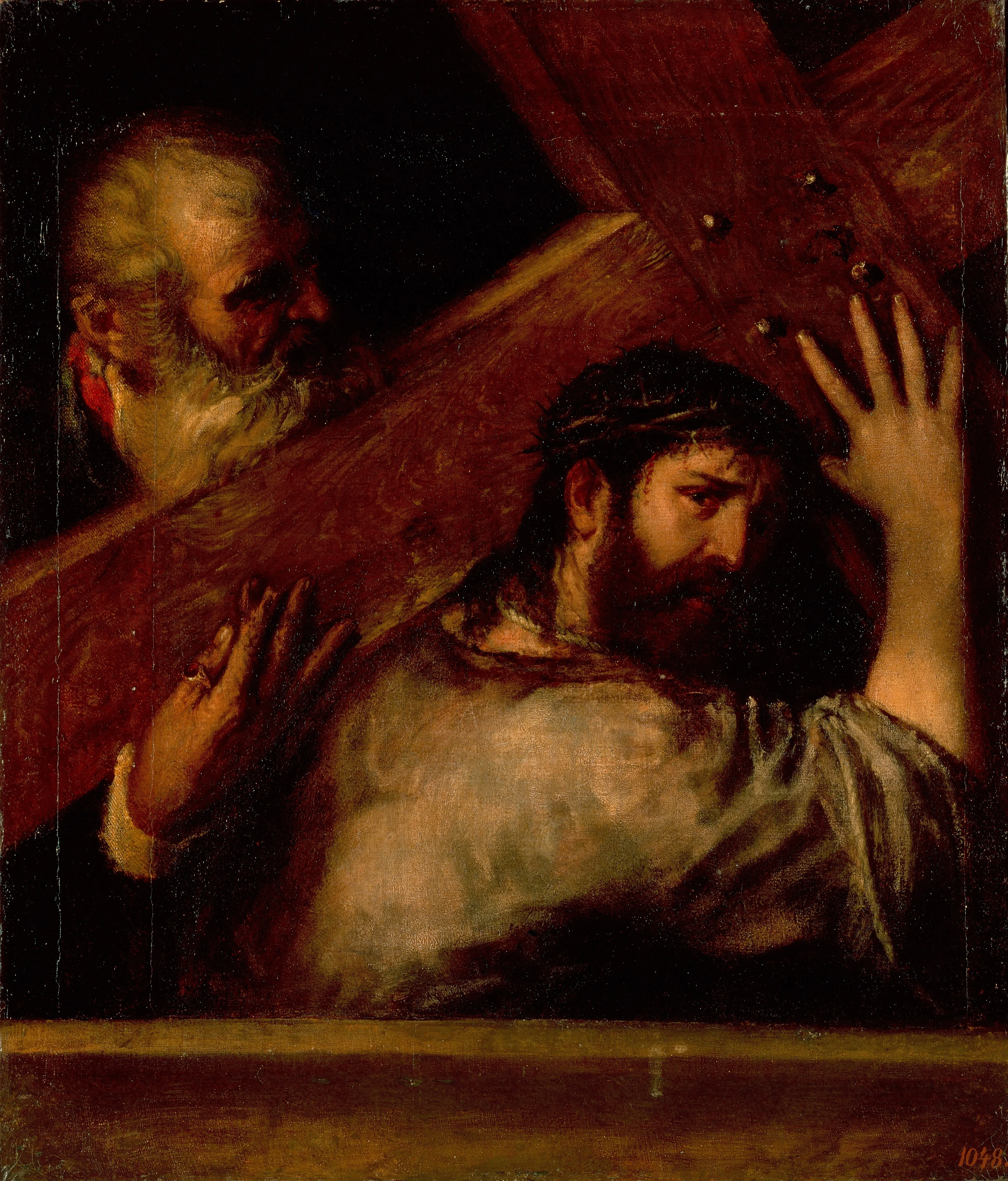 Carrying of the Cross, detail